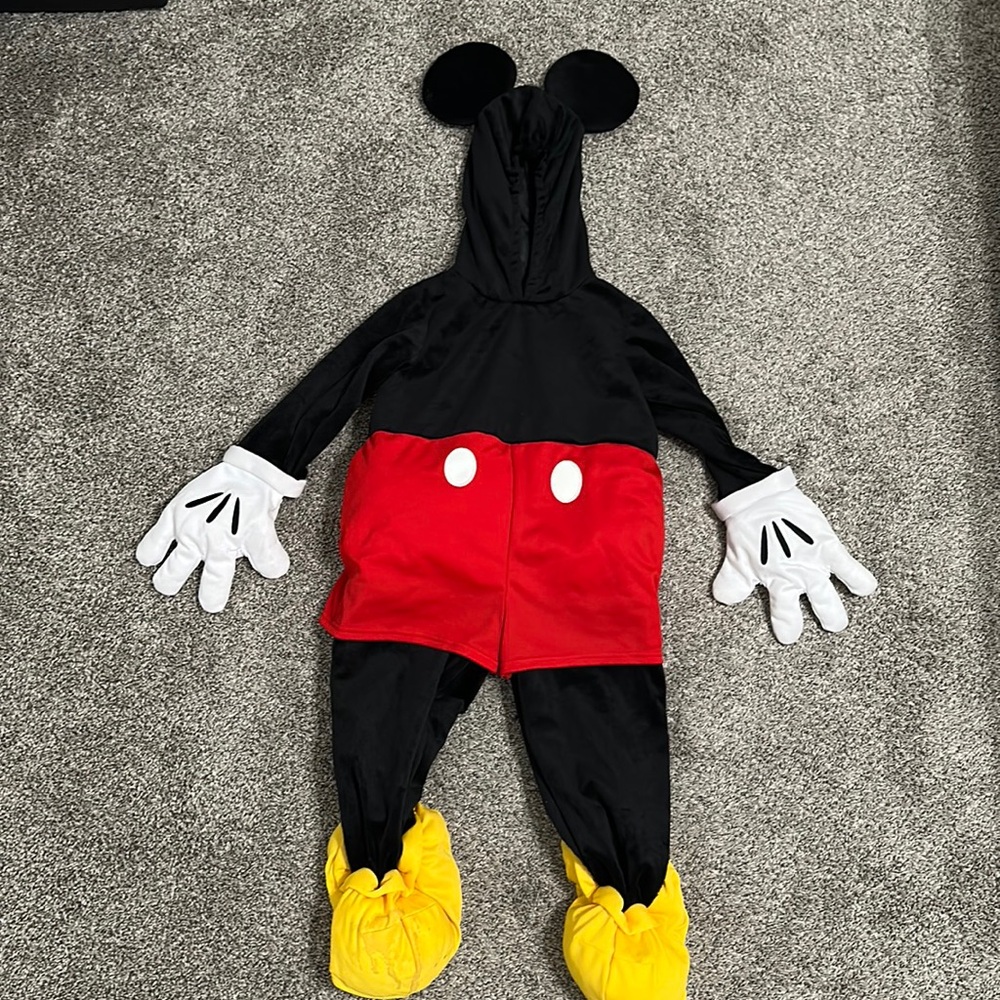 Mickey Disney costume size 3